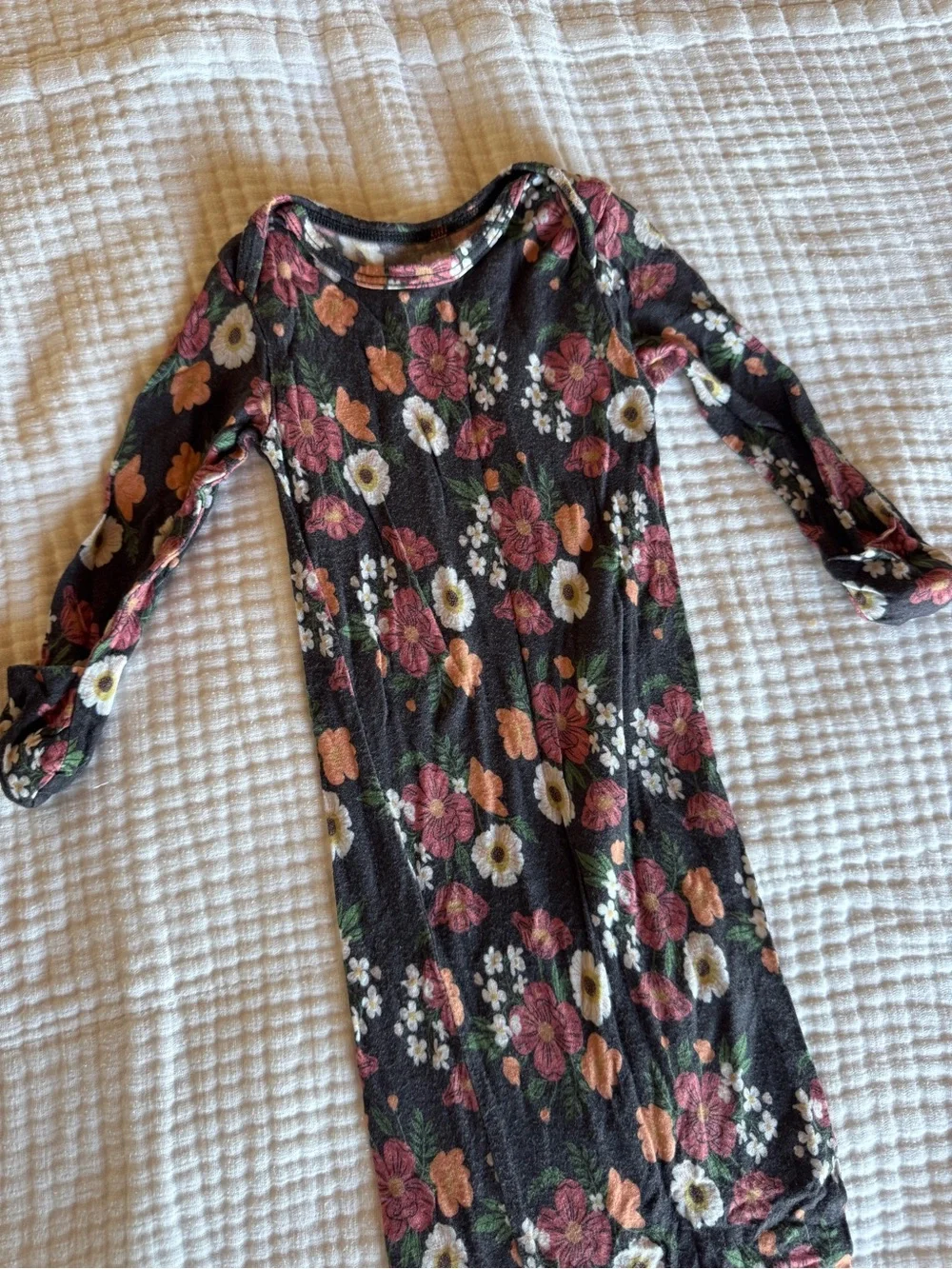 Solly Baby Knotted Sleeper Pajamas for newborn girl